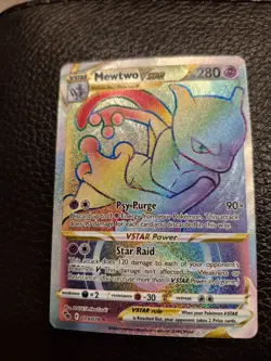 Mewtwo VSTAR (Secret) 079/078 Pokemon GO Holo - Image 1