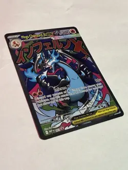 Pokemon Mega Charizard X EX 360 HP Full Art Promo Holo 023 Me: Mega Evolution - Image 3