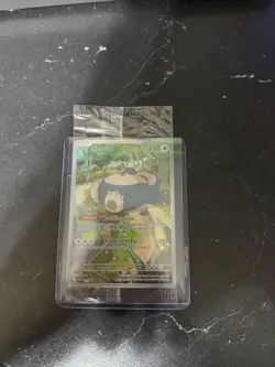 Snorlax Illustration Promo Sealed Pokemon 151 Pokemon Center Stamped 051 - Image 4