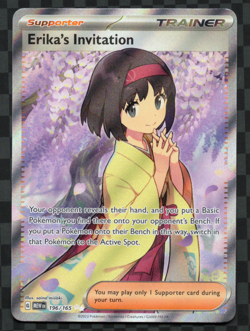 Erika's Invitation - 196/165 - Ultra Rare Full Art - S&V 151 - Pokemon Card NM - Image 1