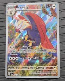 Braviary 214/191 Illustration Rare Surging Sparks Pokemon NM - Image 1