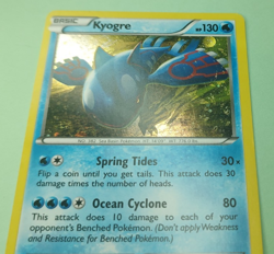 Pokemon Card Black Star Promo - 2015 Kyogre XY51 Trading Card TCG - Image 2