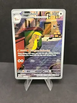 Pokemon TCG Gumshoos 153/132 Meg en Mega Evolution Illustration Rare - Image 1