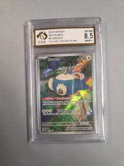 2023 Pokemon SVP 051 Snorlax Full Art SWSH Promo CGA 10 - Image 1