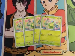 4x Budew #004/131 Common Play Set - NM/M - 2025 Pokemon Prismatic Evolutions - Image 1