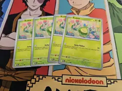 4x Budew #004/131 Common Play Set - NM/M - 2025 Pokemon Prismatic Evolutions - Image 2
