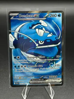 Pokemon TCG Dondozo EX 211/182 Ultra Rare Full Art S&V: Destined Rivals NM - Image 1