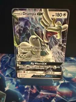 Drampa GX Lightly Played 115/145 Sm-Guardians Rising Holo Pokemon TCG - Image 1