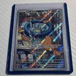Pokemon Squirtle Illustration Rare 148/142 Sv07 Stellar Crown Holo English 2024 - Image 1