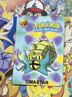 Pokemon Vintage Pocket Monsters Vending HOLO Prism Sticker 1998 Nintendo Japan - Image 2