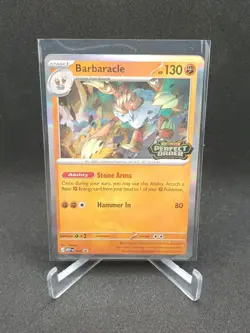 Barbaracle Pokemon Perfect Order Stamped Prerelease Promo MEP 065 - Image 1