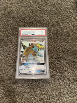 Turtonator GX Full Art SV52/SV94 Pokemon Hidden Fates Shiny Vault 2019 PSA 9 - Image 1