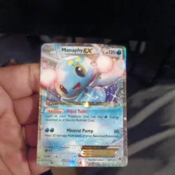 Pokemon TCG Manaphy EX XY Breakpoint 32/122 LP - Image 1