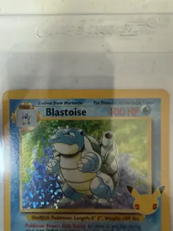 Blastoise 2/102 Base Set Holo Rare Stage 2 Shellfish Pokemon TCG English - Image 2