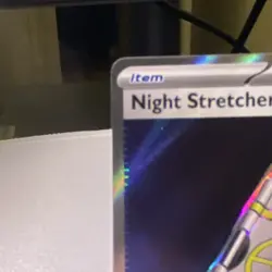 Pokemon Night Stretcher Trainer Item 173/132 MEG Full Art Rare Holo - Image 2