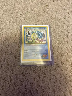 Pokemon Misty's Gyarados 13/132 1st Edition Gym Challenge Holo Rare - Image 1