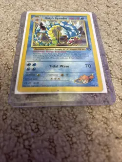 Pokemon Misty's Gyarados 13/132 1st Edition Gym Challenge Holo Rare - Image 3