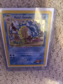 Pokemon Misty's Gyarados 13/132 1st Edition Gym Challenge Holo Rare - Image 4