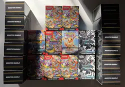 2200+ SLEEVED Pokemon TCG Holo/Reverse Holos Bulk Lot - Phantasmal Flames & More - Image 1