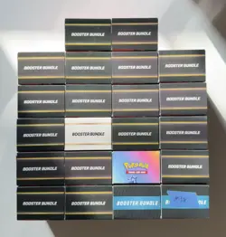 2200+ SLEEVED Pokemon TCG Holo/Reverse Holos Bulk Lot - Phantasmal Flames & More - Image 3