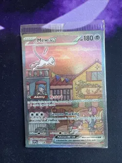 Mew ex SVP 053 Pokemon TCG Scarlet Violet 151 Black Star Promo Full Art SEALED - Image 1