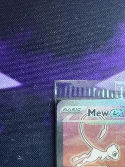 Mew ex SVP 053 Pokemon TCG Scarlet Violet 151 Black Star Promo Full Art SEALED - Image 2