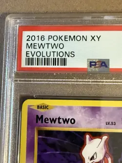 2016 Pokemon XY Evolutions Mewtwo #51 PSA 10 Gem Mint - Image 2