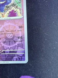 Pokemon TCG Gengar 094/165 Sv: Scarlet & Violet 151 Reverse Holofoil Near Mint - Image 4