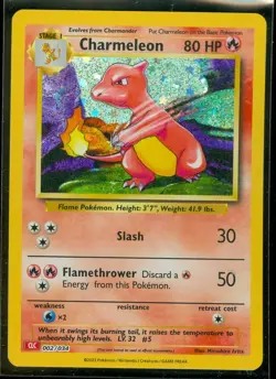 Pokemon CHARMELEON - CLC 002/034 Classic Collection - HOLO - MINT - Image 1