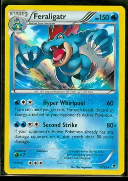 Pokemon FERALIGATR 17/119 - XY Phantom Forces RARE HOLO - MINT - Image 1