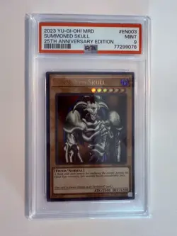 2023 Yu-Gi-Oh Metal Raiders 25th Anniversary Summoned Skull EN003 - PSA 9 - Image 1