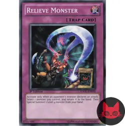 Yugioh Relieve Monster SDDL-EN032 Common 1st Edition NM - Image 1