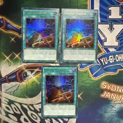 Yugioh! Spright Starter POTE-EN055 Ultra Rare 1st Edition x3 Playset NM - Image 1
