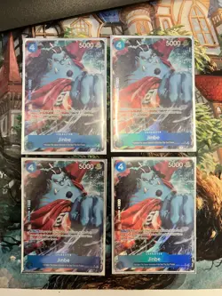 One Piece OP07-045 Jinbe (Parallel) - 500 Years in the Future - Playset Alt Art - Image 1