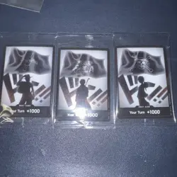 One Piece Special DON!! Promo Set Vol. 1, 2, & 3 Luffy, Ace, and Sabo Sealed - Image 2