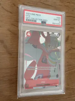 2023 One Piece Gift Collection Uta OP01-005 English Promo PSA 10 - Image 4