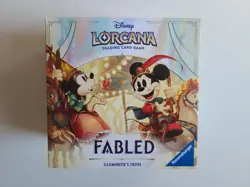 Disney Lorcana FABLED Illuminer's Trove Box Factory Sealed New English 2025 Rare - Image 1