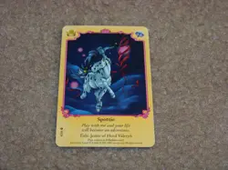 Bella Sara trading card - Royalty - Spottie 42/55 - common card - Image 1