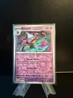 Banette 060/159 Reverse Holo Journey Together JTG Pokemon Card NM - Image 1