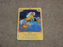 Bella Sara trading card - Royalty - Nieva 34/55 - common card - Image 1