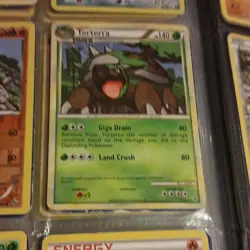 Pokemon TCG Card Lot, Diamond & Pearl, Geodude, Graveler, Torterra - Image 3