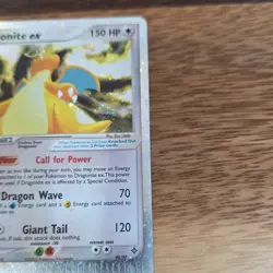 Dragonite ex 150 HP Ultra Rare Holo EX Dragon 90/97 Pokemon TCG English Card - Image 4