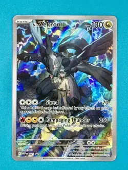 Sealed N’s Zekrom 031 - Pokemon Mega Evolution Black Star Promo Card - NM - Image 1