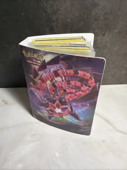Pokemon Card Book Charizard Pikachu Evee Lot - Image 1
