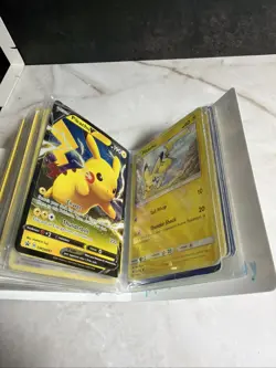 Pokemon Card Book Charizard Pikachu Evee Lot - Image 4