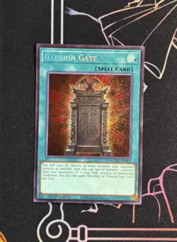 Illusion Gate 1st Edition MZMU-EN023 Secret Rare Near Mint Yu-Gi-Oh! Card - Image 1