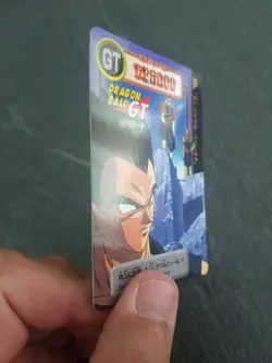 DRAGON BALL Z GT DBZ HONDAN PART 30 CARD REG CARTE 186 MADE IN JAPAN 1997 MINT - Image 4
