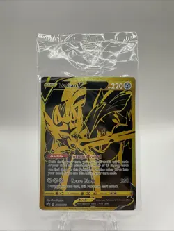 Zacian V SWSH076 SWSH: Sword & Shield Promo Cards Holo - Image 1