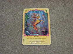 Bella Sara trading card - Royalty - Edana 15/55 - common card - Image 1