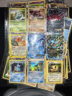 Pokemon Card Collection Lot Binder Vintage Charizard Full Arts Dragonite Holo - Image 1